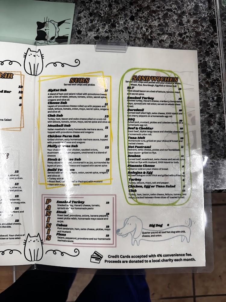 Alykat Deli Subs and Sandwiches Menu image 3